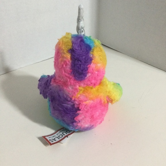 DOUGLAS MISHA RAINBOW SLOTH FUZZLES PLUSH STUFFED ANIMAL 6” - Picture 6 of 7